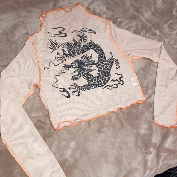 Dragon Sheer Shirt - Picture 3 of 3